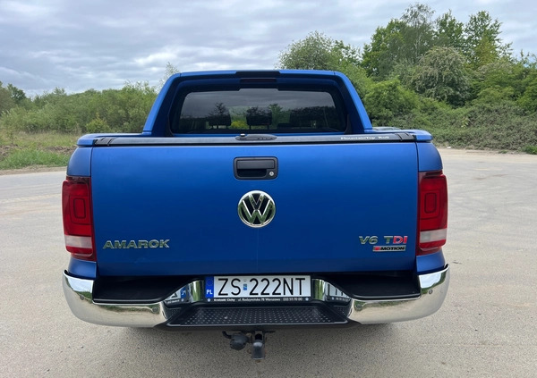 Volkswagen Amarok cena 122500 przebieg: 245000, rok produkcji 2017 z Szczecin małe 277